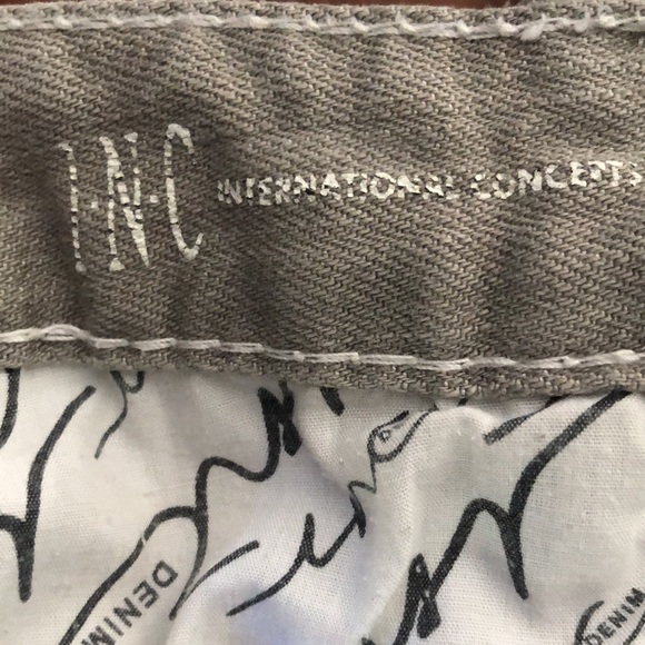 Inc Denim | Woman Boot Leg Regular Fit Jeans Gray Size 4 - Picture 10 of 12